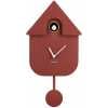Karlsson Cuckoo Wall Clock - Red Ochre