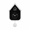 Karlsson Cuckoo Wall Clock Dupla Colour - Black & White