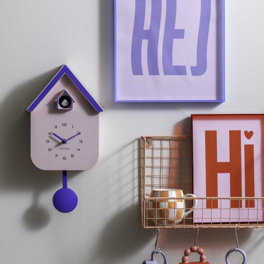 Karlsson Cuckoo Wall Clock - Black