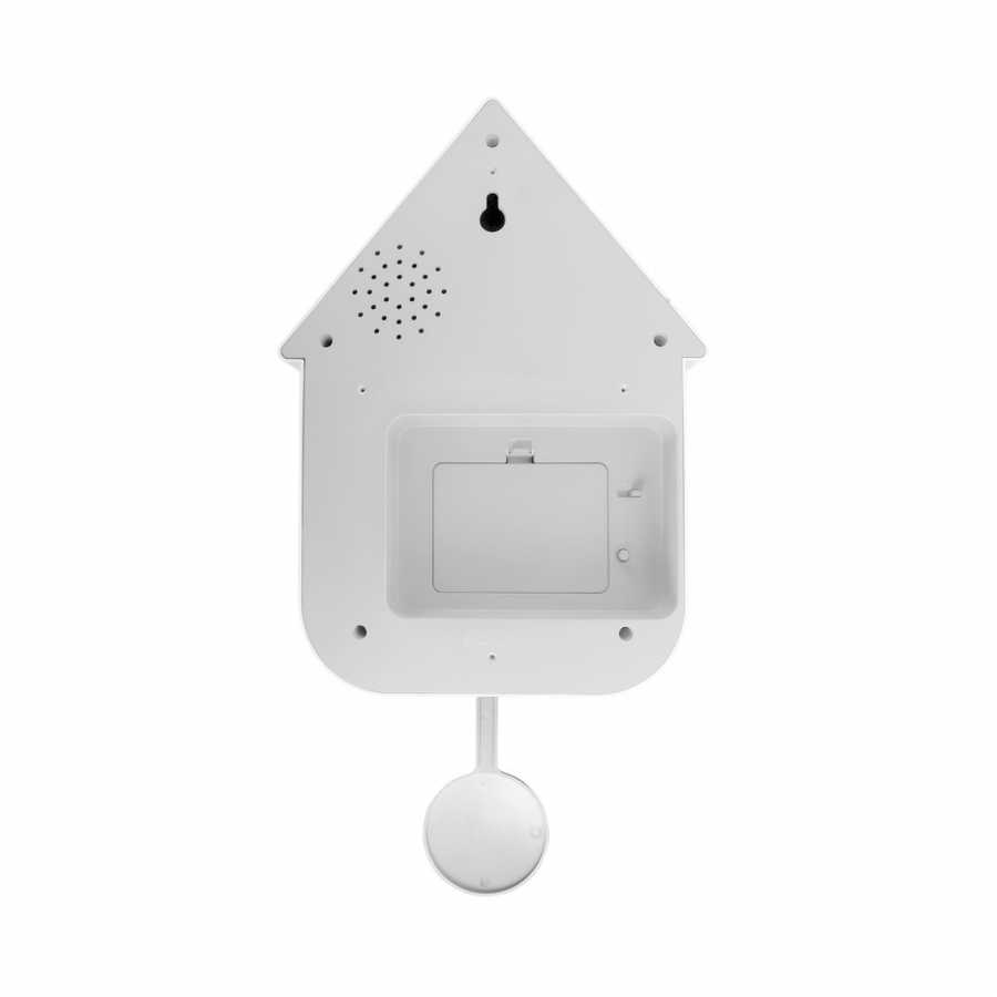Cuckoo Wall Clock Dupla Colour - White & Black