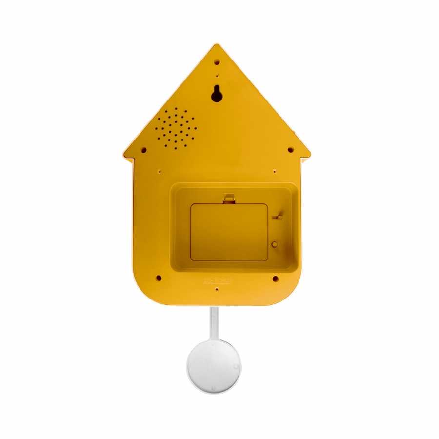 Cuckoo Wall Clock Dupla Colour - Mango Yellow & Soft Blue