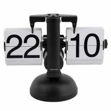 Karlsson Small Flip Table Clock - Black