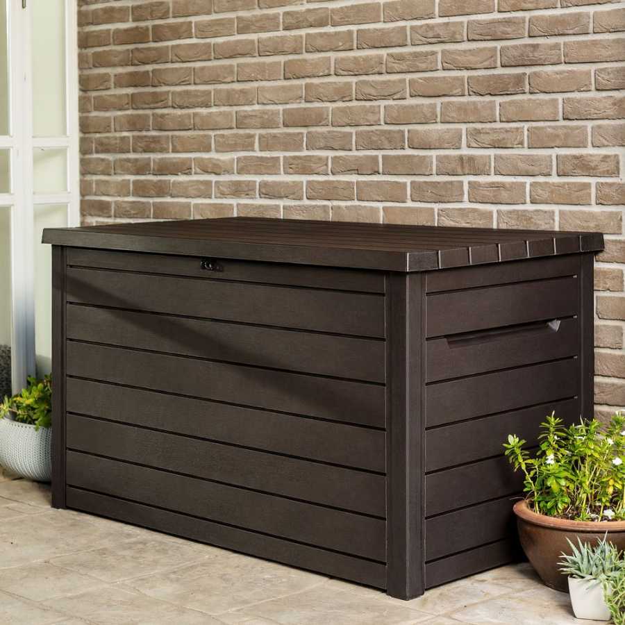 Keter Xxl Outdoor Deck Box - Brown