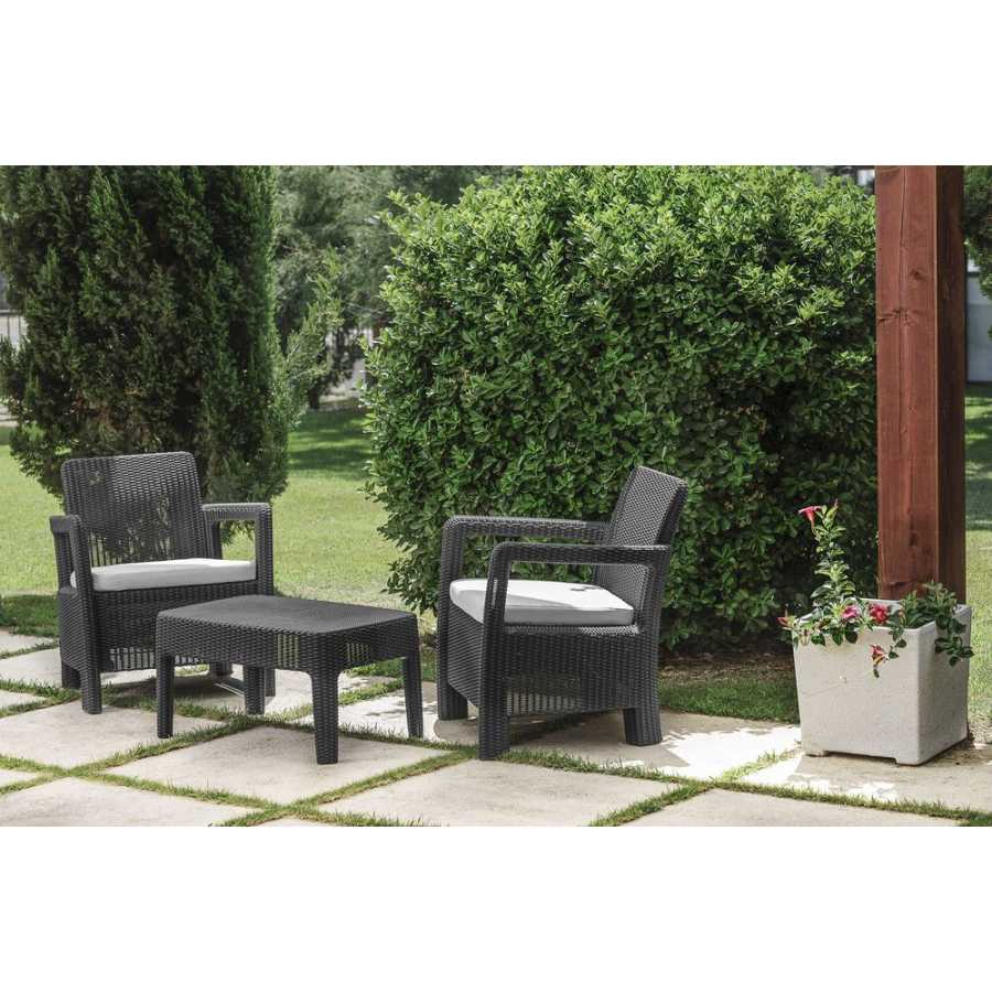 Keter Tarifa Outdoor Armchair Lounge Set