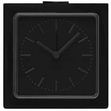 LEFF Amsterdam Block Alarm Table Clock - Matte Black