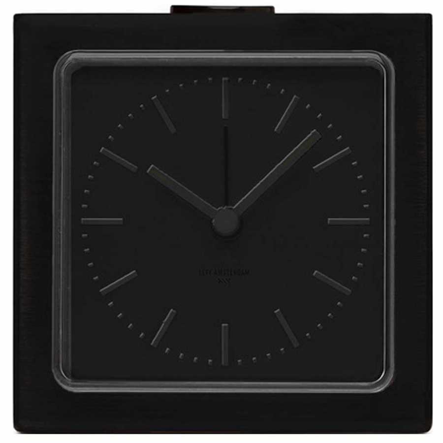 LEFF Amsterdam Block Alarm Clock - Matte Black