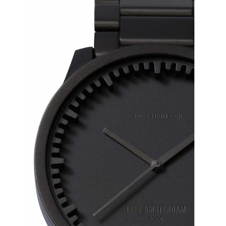 LEFF Amsterdam Tube Wrist Watch S42 - Matte Black 42mm