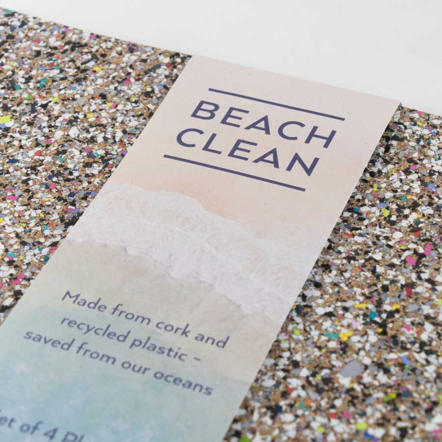 LIGA Beach Clean Rectangular Placemats - Set of 4