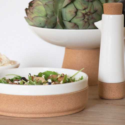 LIGA Earthware Salad Bowl - Cream
