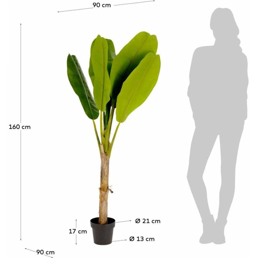 La Forma Flower Banana Tree Artificial Plant