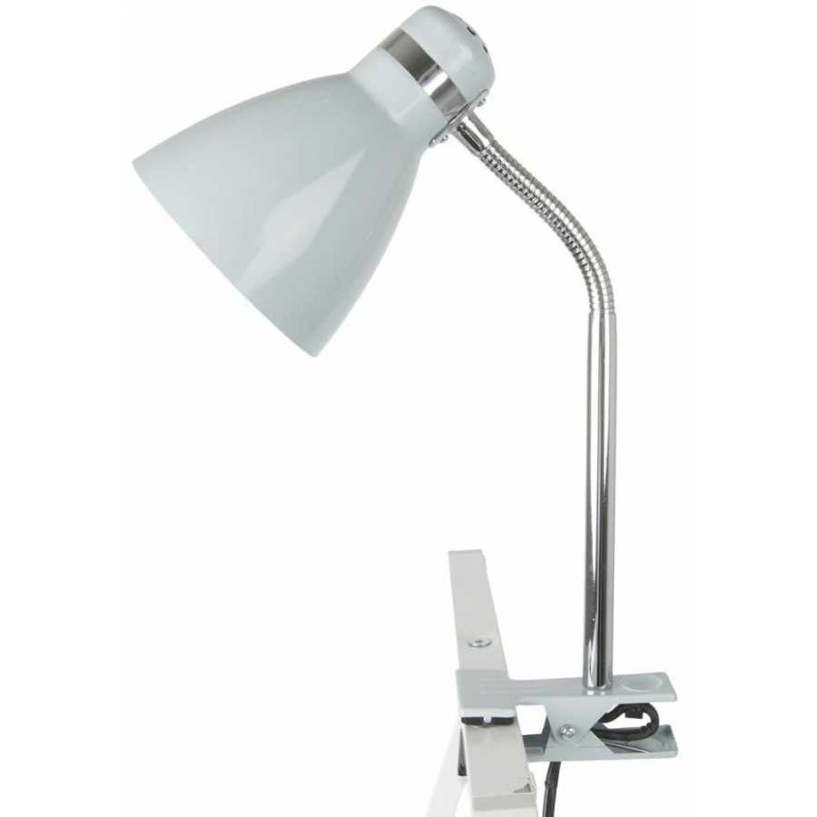 Leitmotiv Study Clamp Table Lamp - Grey
