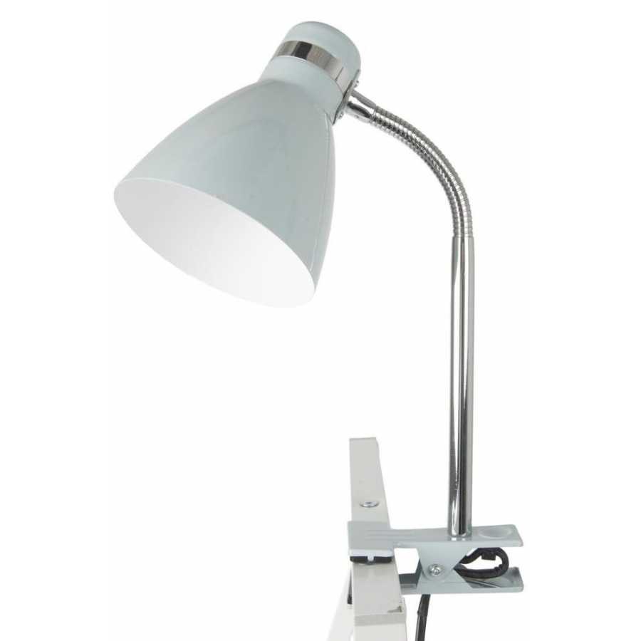 Leitmotiv Study Clamp Table Lamp - Grey