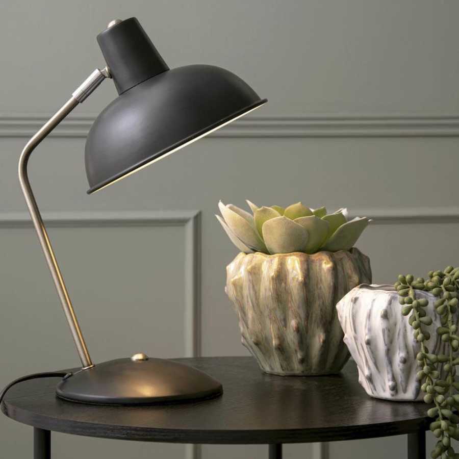 Leitmotiv Hood Table Lamp - Black