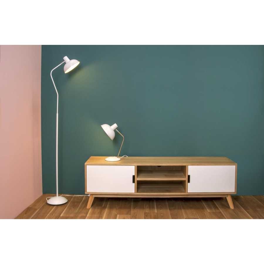 Leitmotiv Hood Table Lamp - White