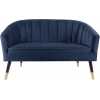 Leitmotiv Royal 2 Seater Sofa - Dark Blue