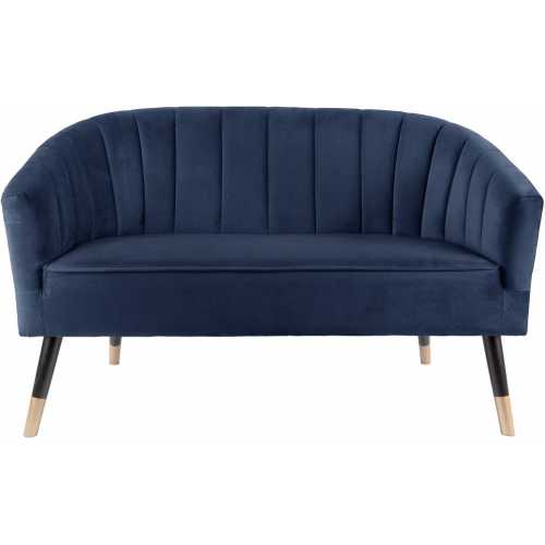 Leitmotiv Royal 2 Seater Sofa - Dark Blue