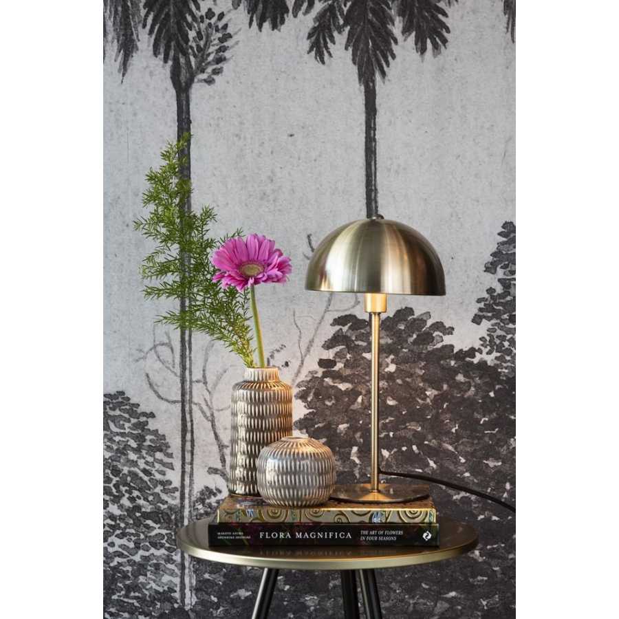 Leitmotiv Bonnet Table Lamp - Antique Gold
