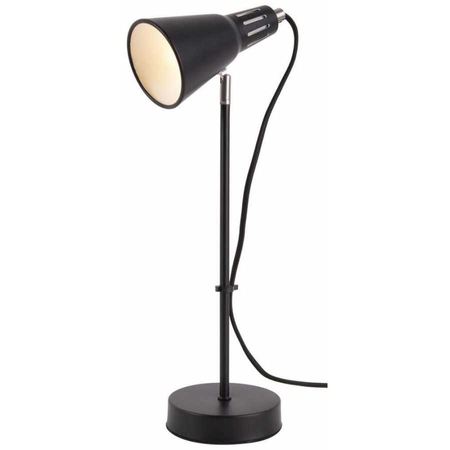 Leitmotiv Cone Table Lamp - Black