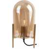 Leitmotiv Bell Table Lamp - Amber Brown