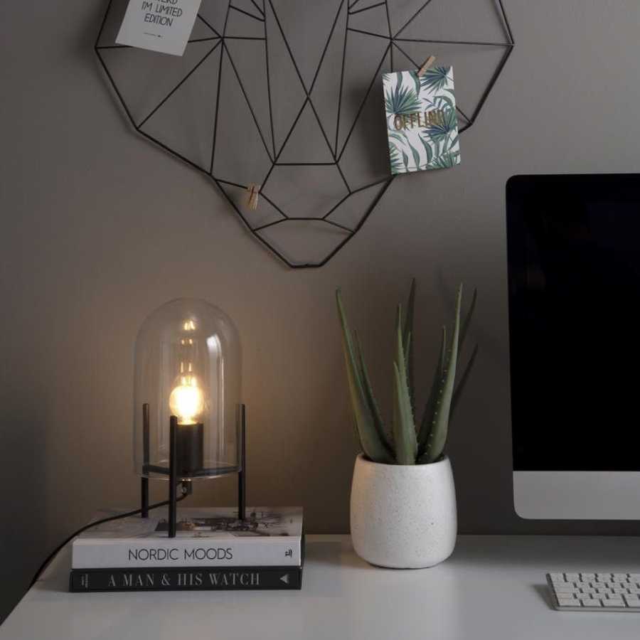 Leitmotiv Bell Table Lamp - Clear
