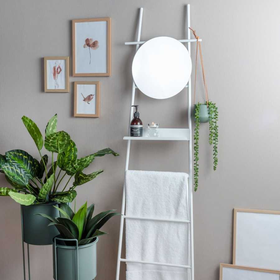 Leitmotiv Glint Towel Ladder - White