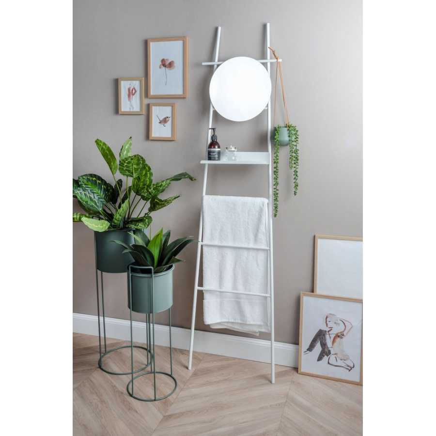 Leitmotiv Glint Towel Ladder - White