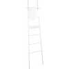 Leitmotiv Glint Towel Ladder With Mirror - White
