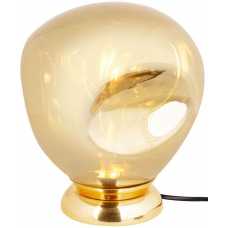 Leitmotiv Blown Table Lamp - Gold Plated