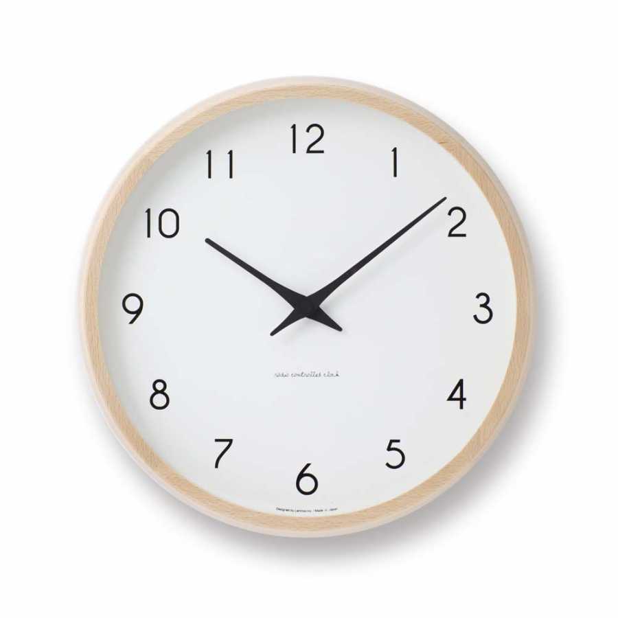 Lemnos Campagne Clocks - Natural