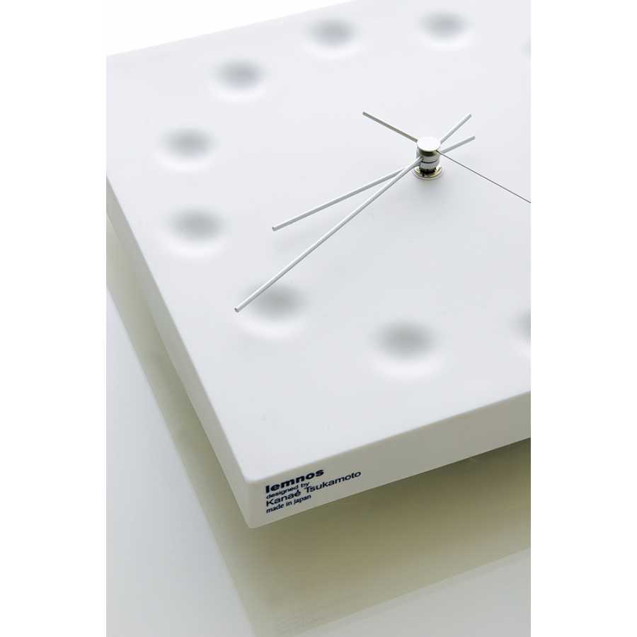 Lemnos The Existance Clock - White