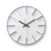 Lemnos Edge Wall Clock - White