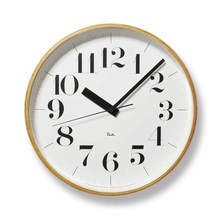 Lemnos Riki Wall Clock - Medium