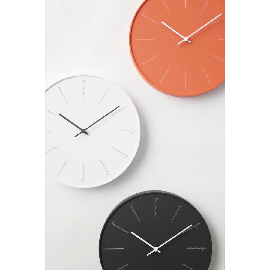 Lemnos Divide Wall Clock
