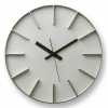 Lemnos Edge Wall Clock - Aluminium 
