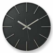 Lemnos Edge Wall Clock - Black