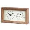 Lemnos Frame Table Clock - Brown
