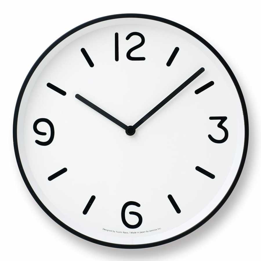 Lemnos Mono Clocks - White