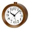 Lemnos Riki Alarm Table Clock - Brown