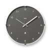 Lemnos North Wall Clock - Grey