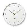 Lemnos North Wall Clock - White
