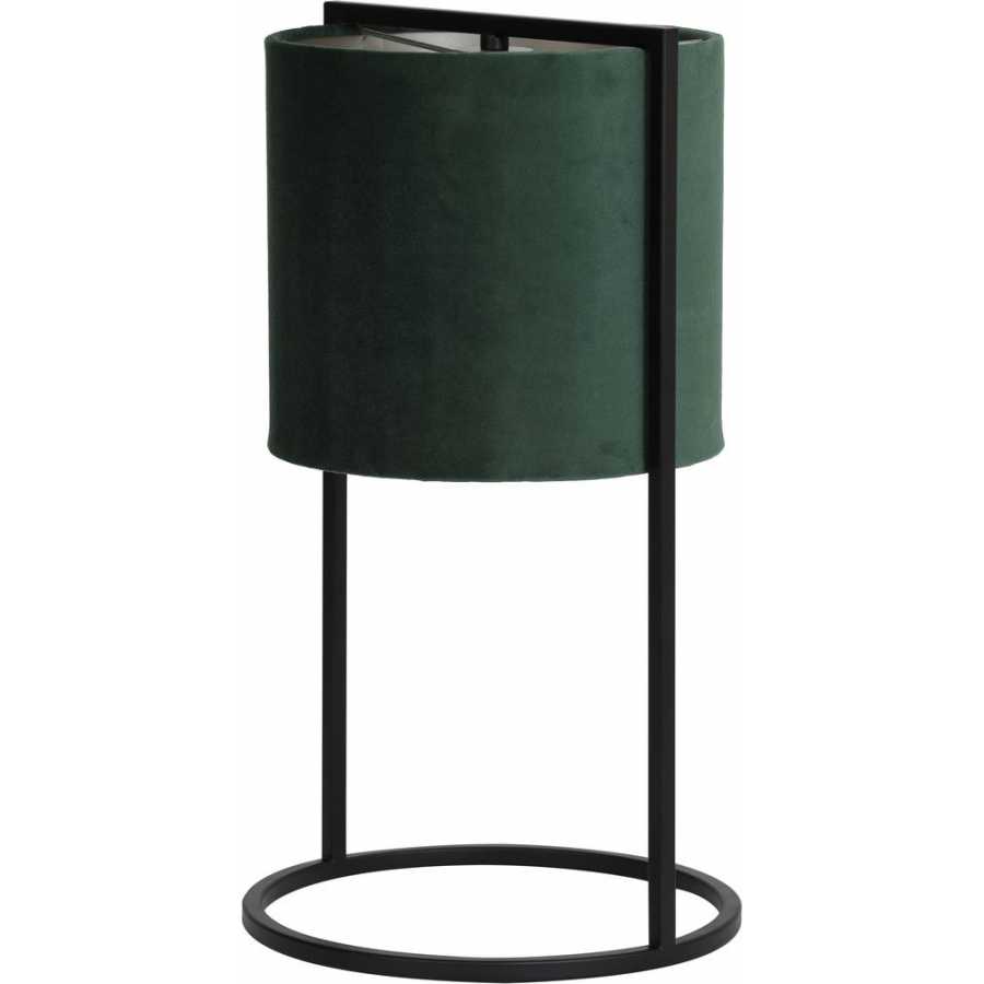 Light and Living Santos Table Lamp - Dark Green - Large