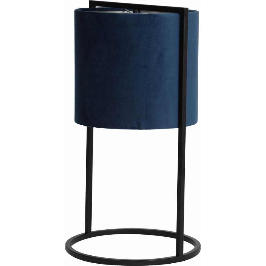 Light and Living Santos Table Lamp - Blue - Large