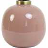 Light and Living Chow Round Vase - Light Pink