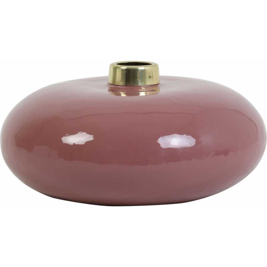 Light and Living Warly Vase - Pink