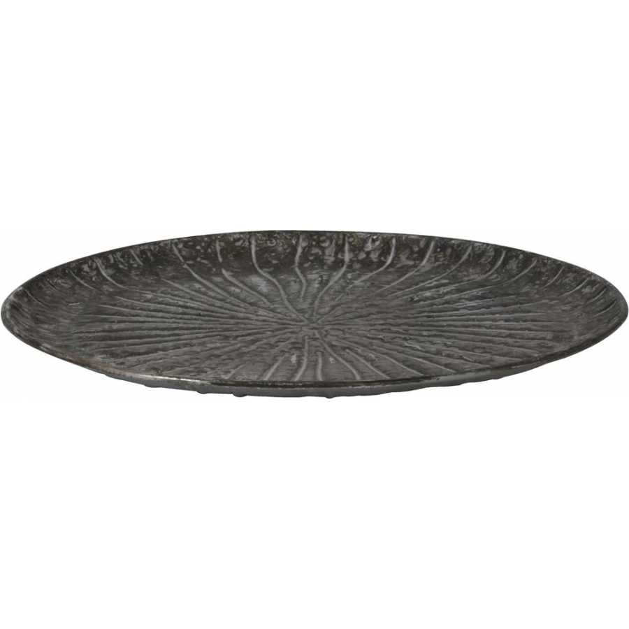 Light and Living Hovag Tray - Silver - Small