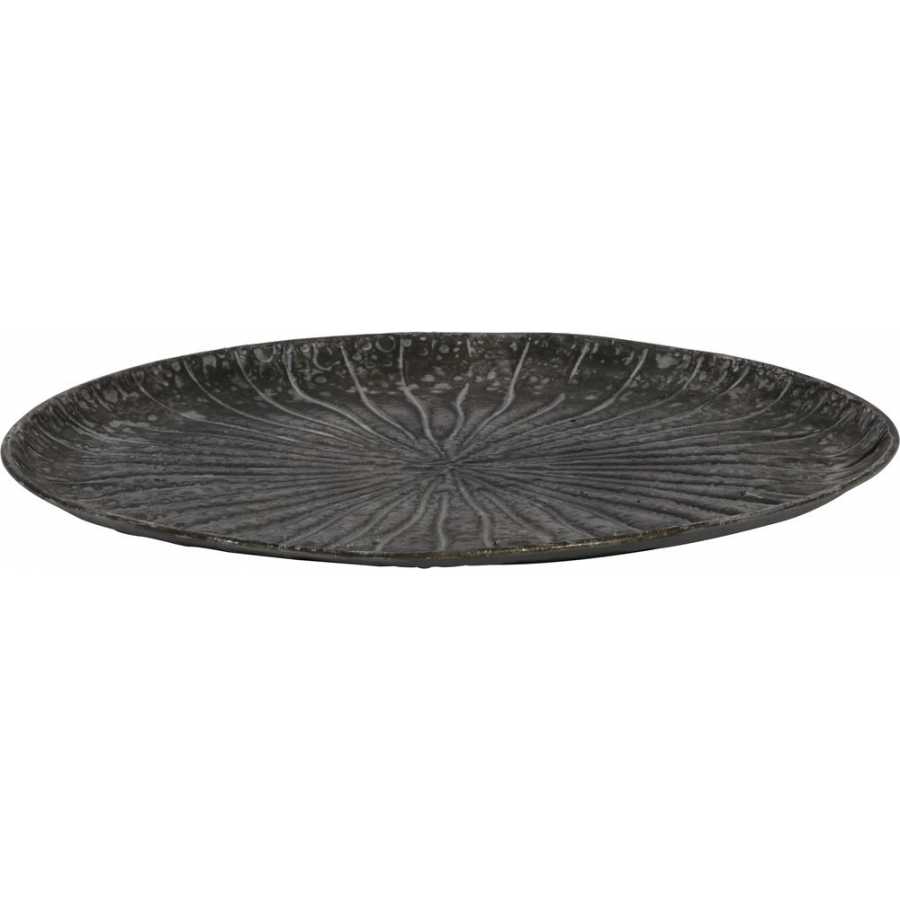 Light and Living Hovag Tray - Silver - Large