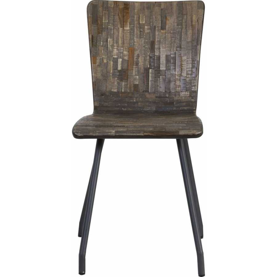 Light and Living Flores Dining Chair - Grey