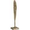 Light and Living Leaf Thin Ornament - Bronze
