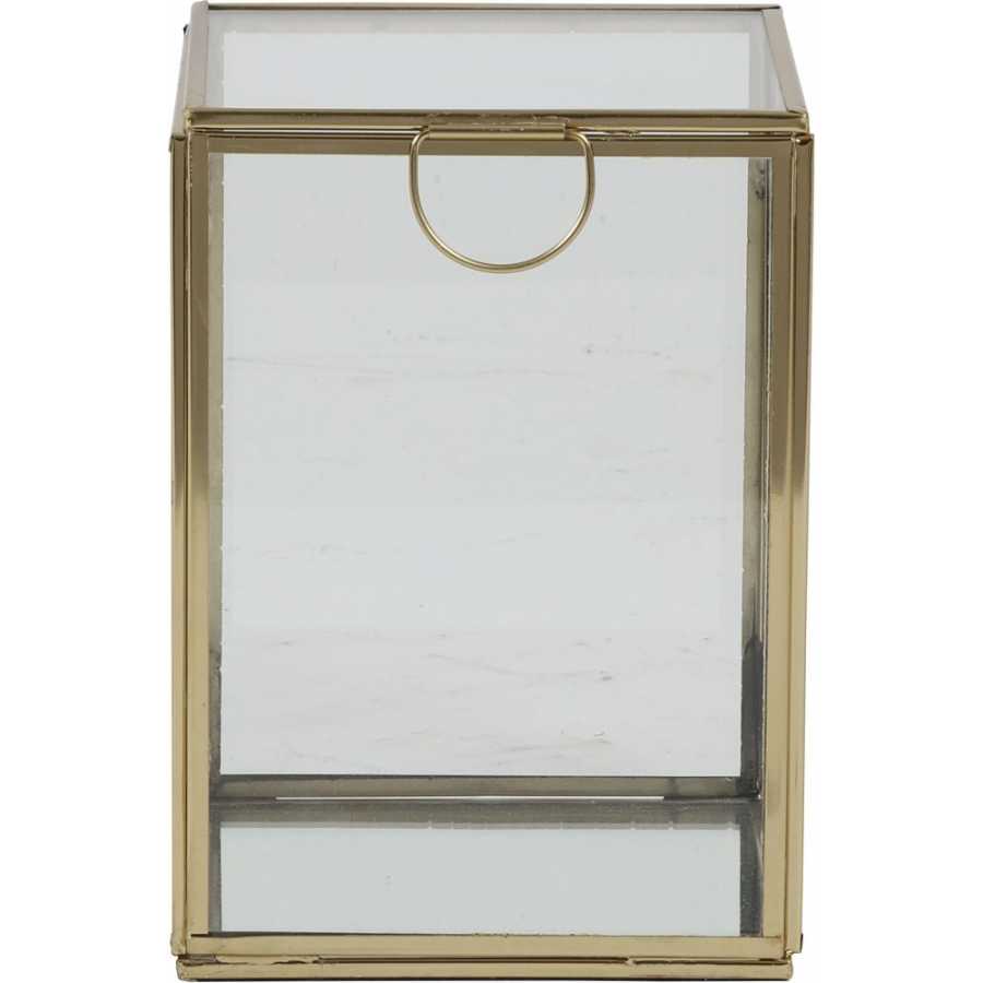Light and Living Mirina Tall Storage Box - Gold