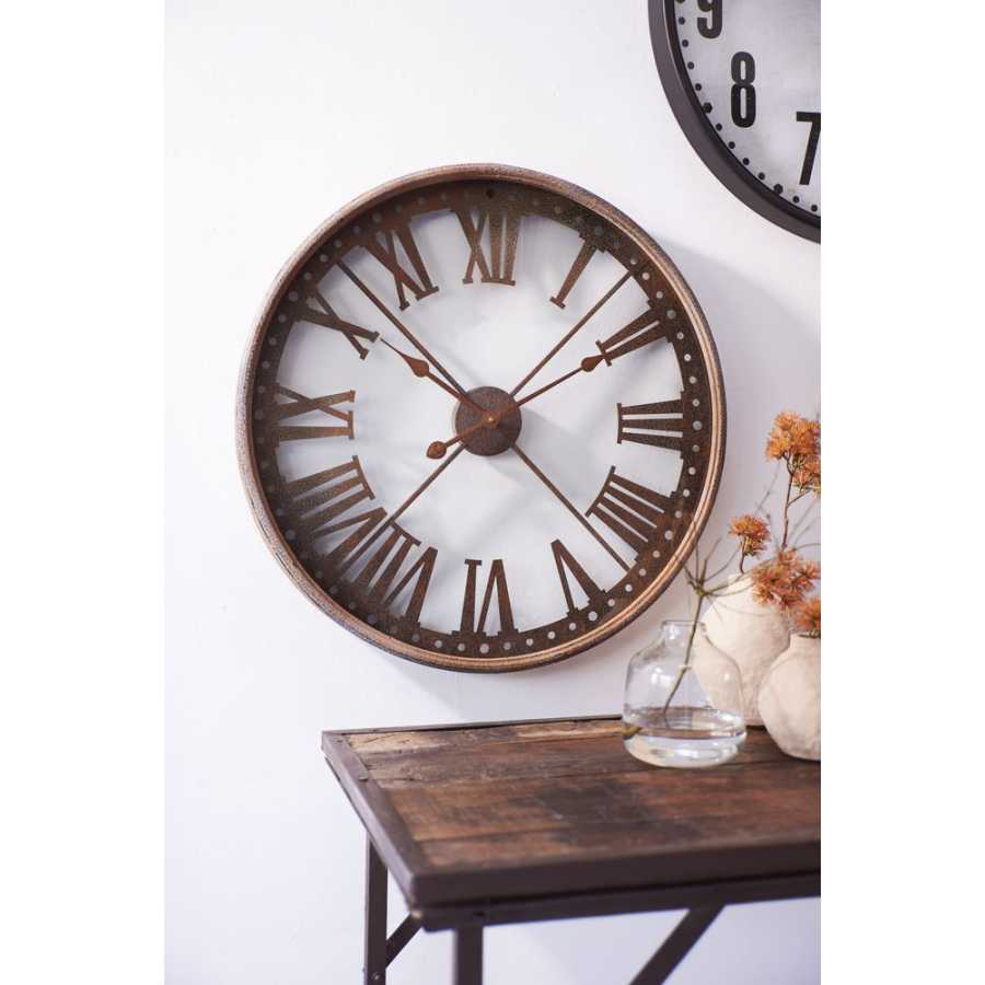 Light and Living Akron Wall Clock
